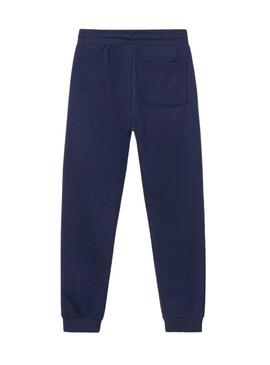 Pantaloni sportivi basici Mayoral blu marino per bambino.
