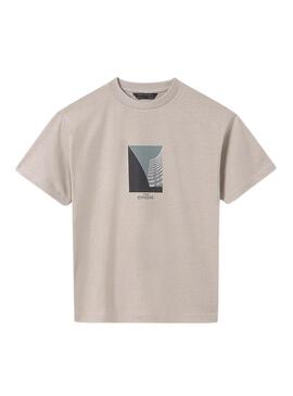Maglietta Mayoral Citizens beige per bambino