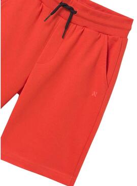Bermuda sportiva Mayoral base arancione bambino.