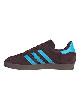 Sneakers Adidas Gazelle marrone per uomo