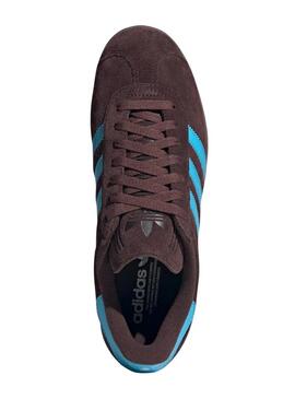 Sneakers Adidas Gazelle marrone per uomo