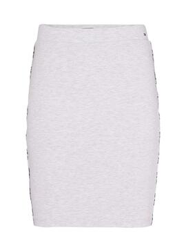 Gonna Tommy Jeans Piping Bodycon Grigio Donna