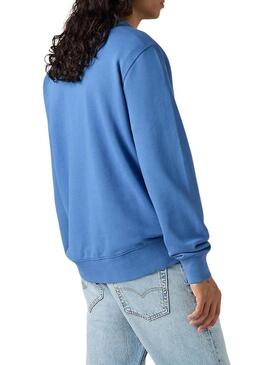 Felpa Levis originale blu per uomo