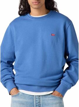 Felpa Levis originale blu per uomo