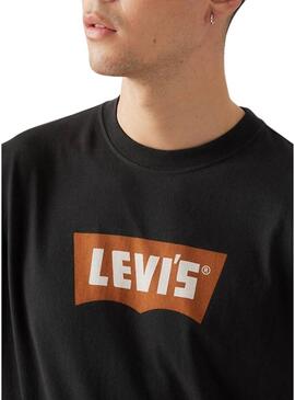 Maglietta Levis Vintage nera per uomo