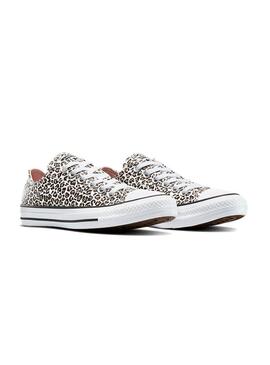 Sneakers Converse Chuck Taylor leopardate per donna.