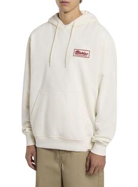 Felpa Dickies Lewistown beige per uomini