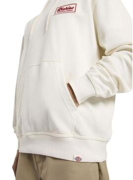 Felpa Dickies Lewistown beige per uomini