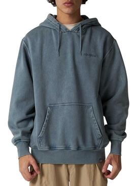 Felpa Dickies Plentywood con cappuccio blu per uomo