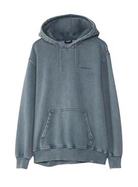 Felpa Dickies Plentywood con cappuccio blu per uomo