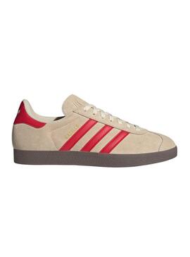 Sneakers Adidas Gazelle beige per uomo.
