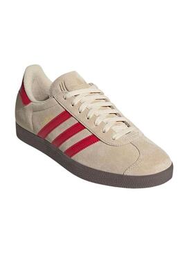 Sneakers Adidas Gazelle beige per uomo.