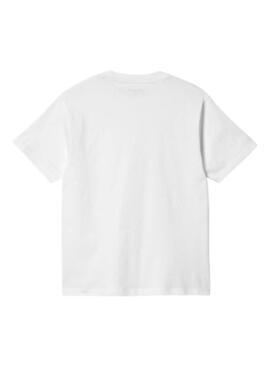Maglietta Carhartt Pocket Heart bianca per donna