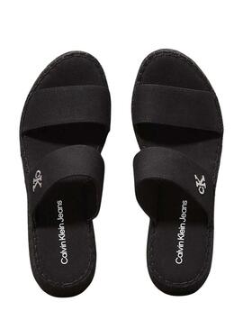 Sandali Calvin Klein Sporty neri per donna.
