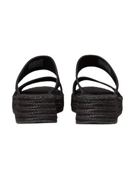 Sandali Calvin Klein Sporty neri per donna.