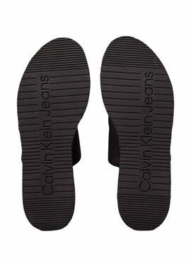 Sandali Calvin Klein Sporty neri per donna.