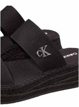 Sandali Calvin Klein Sporty neri per donna.