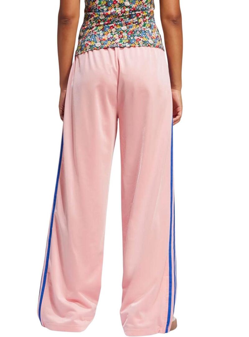 Pantaloni da tuta Adidas Classic Firebird rosa per donna