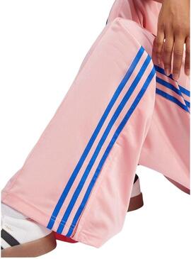 Pantaloni da tuta Adidas Classic Firebird rosa per donna