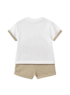 Set 4 pezzi Mayoral Frappe beige per bambini