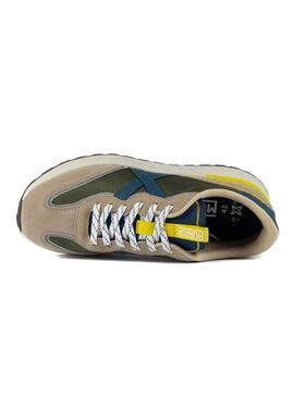 Scarpe da ginnastica Munich Dynamix verde per uomo.