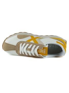 Scarpe da ginnastica Munich Sapporo gialle per uomo