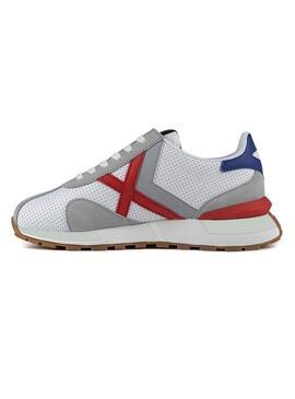 Scarpe da ginnastica Munich Sapporo rosse per uomo