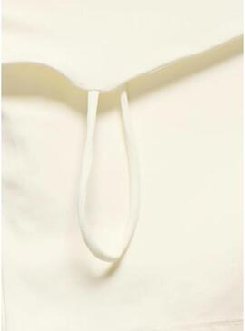 Top Only Ogea bianco sporco per bambina
