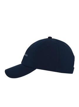 Cappellino Tommy Jeans 6 Panel blu navy da donna