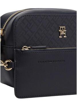 Borsa Tommy Hilfiger Distinct blu scuro per donna