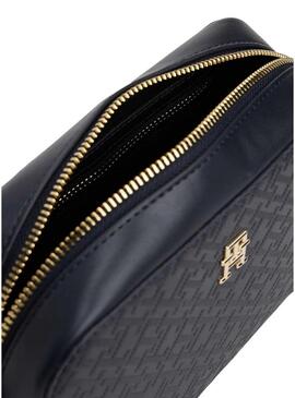 Borsa Tommy Hilfiger Distinct blu scuro per donna