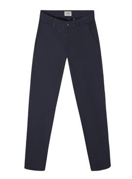 Pantaloni cinesi Silbon Sport blu scuro per uomo.