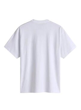 Maglietta Vans Left Chest II bianca per uomo