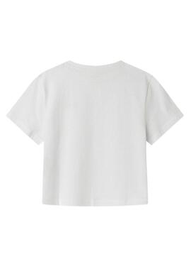Maglietta Pepe Jeans Nicka bianca per bambina