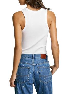 Maglietta Pepe Jeans Marian bianca per donna.