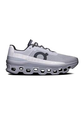 Scarpe da corsa On Running Cloudmonster grigie per uomo