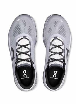Scarpe da corsa On Running Cloudmonster grigie per uomo