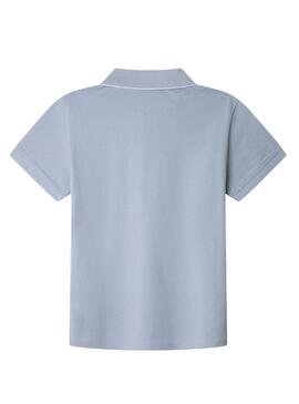 Polo Pepe Jeans Henry blu per bambino