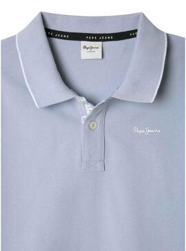 Polo Pepe Jeans Henry blu per bambino