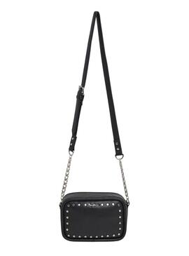 Borsa Pepe Jeans Brianae con borchie nera per donna