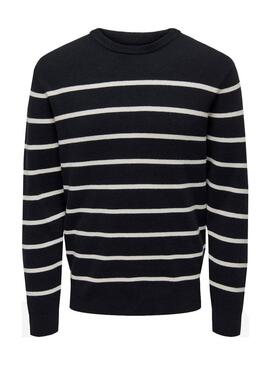 Maglia Only and Sons Phil Blu per uomo