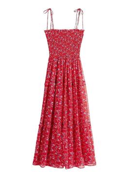Abito Tommy Jeans Chiffon rosso per donna
