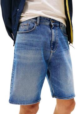 Bermuda Tommy Jeans Isaac blu per uomo