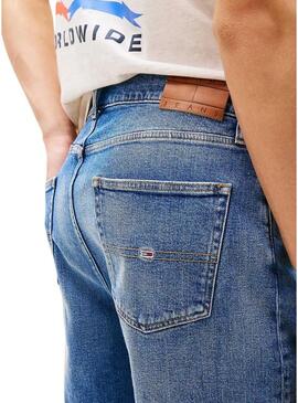 Bermuda Tommy Jeans Isaac blu per uomo