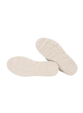 Scarpe da ginnastica Walkin Pitas Poppy beige per donna