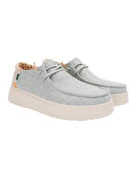 Scarpe da ginnastica Walkin Pitas Poppy verde per donna