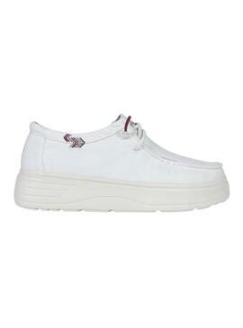 Scarpe da ginnastica Walkin Pitas Natal bianche per donna.