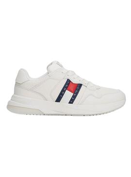 Sneakers Tommy Jeans Retrocasual bianche per uomo