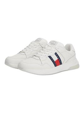 Sneakers Tommy Jeans Retrocasual bianche per uomo