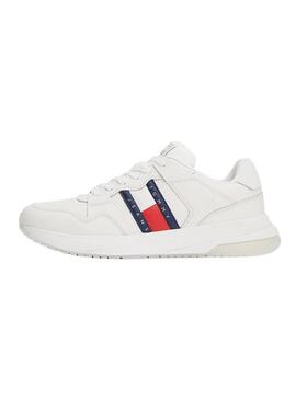 Sneakers Tommy Jeans Retrocasual bianche per uomo